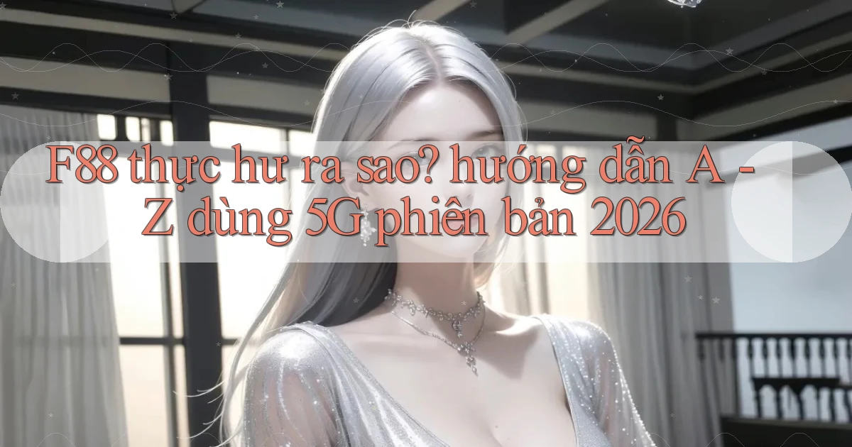 F88 thực hư ra sao hướng dẫn A   Z dùng 5G phiên bản 2026