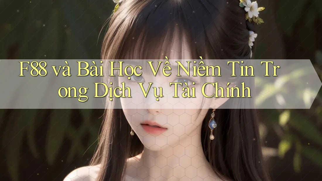 F88 và Bài Học Về Niềm Tin Trong Dịch Vụ Tài Chính
