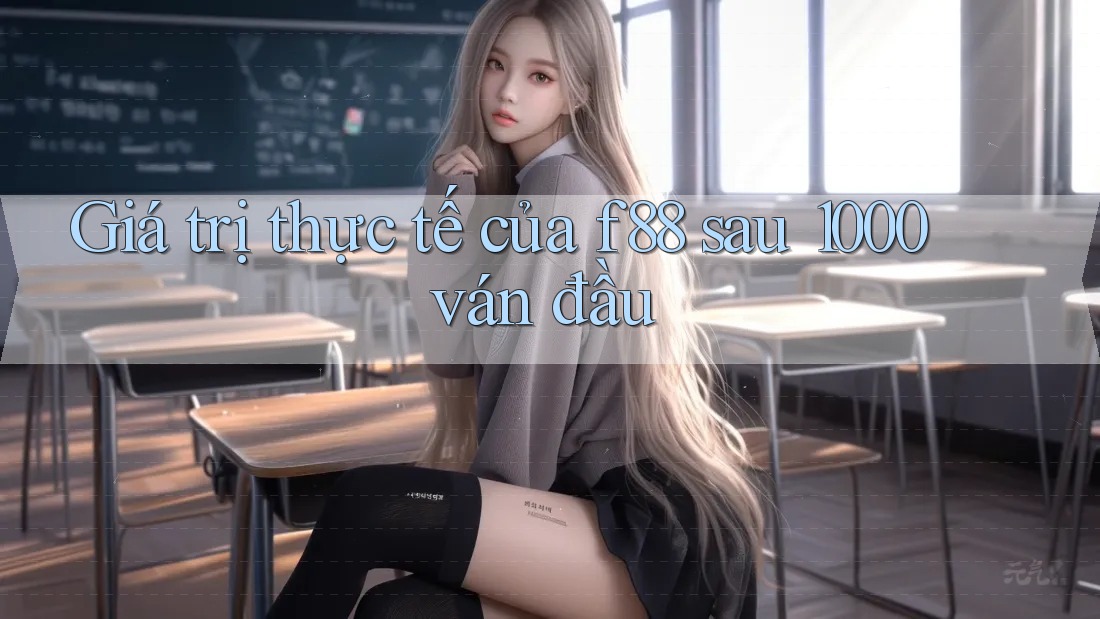 Giá trị thực tế của f88 sau 1000 ván đầu