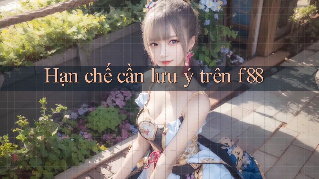 Hạn chế cần lưu ý trên f88