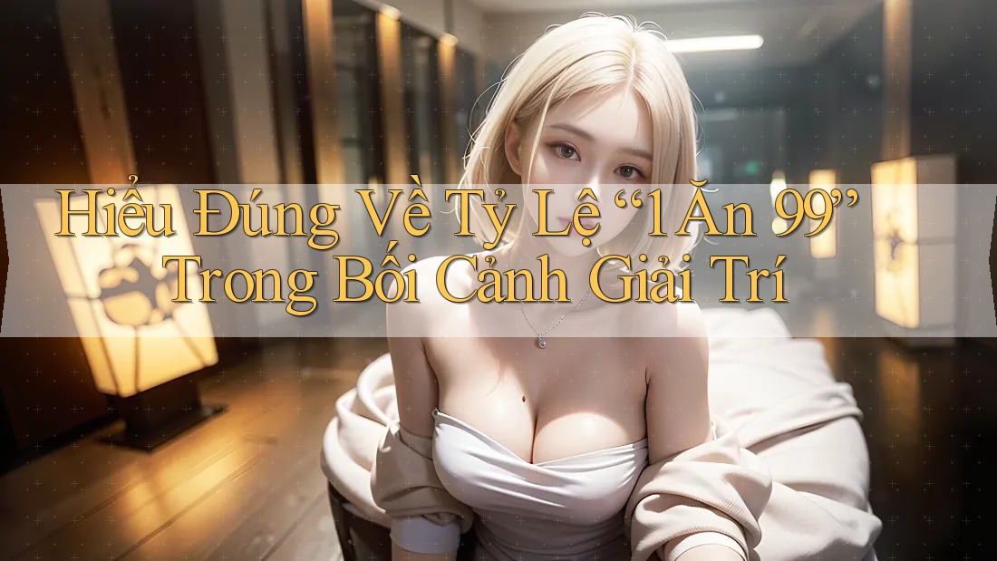 Hiểu Đúng Về Tỷ Lệ “1 Ăn 99” Trong Bối Cảnh Giải Trí