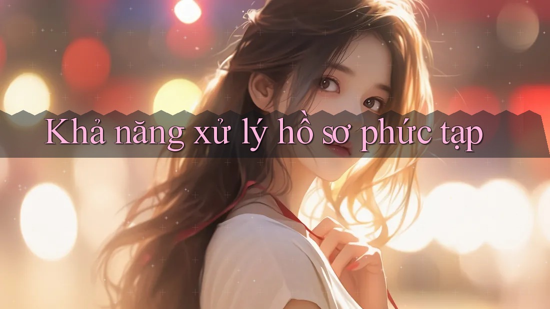 Khả năng xử lý hồ sơ phức tạp Khả năng xử lý hồ sơ phức tạp
