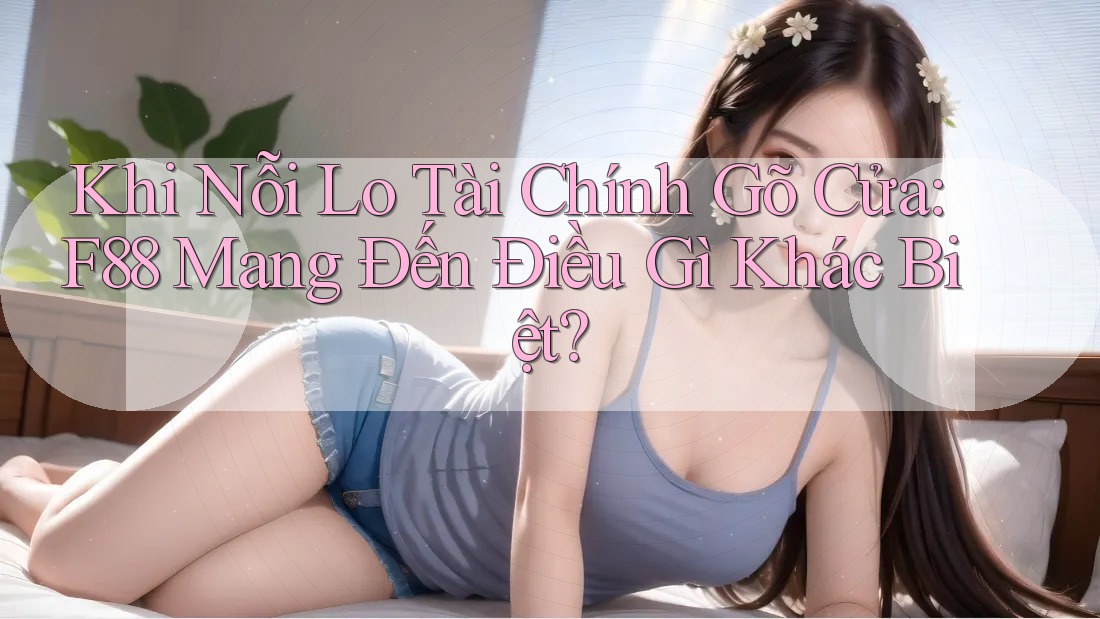 Khi Nỗi Lo Tài Chính Gõ Cửa: F88 Mang Đến Điều Gì Khác Biệt?