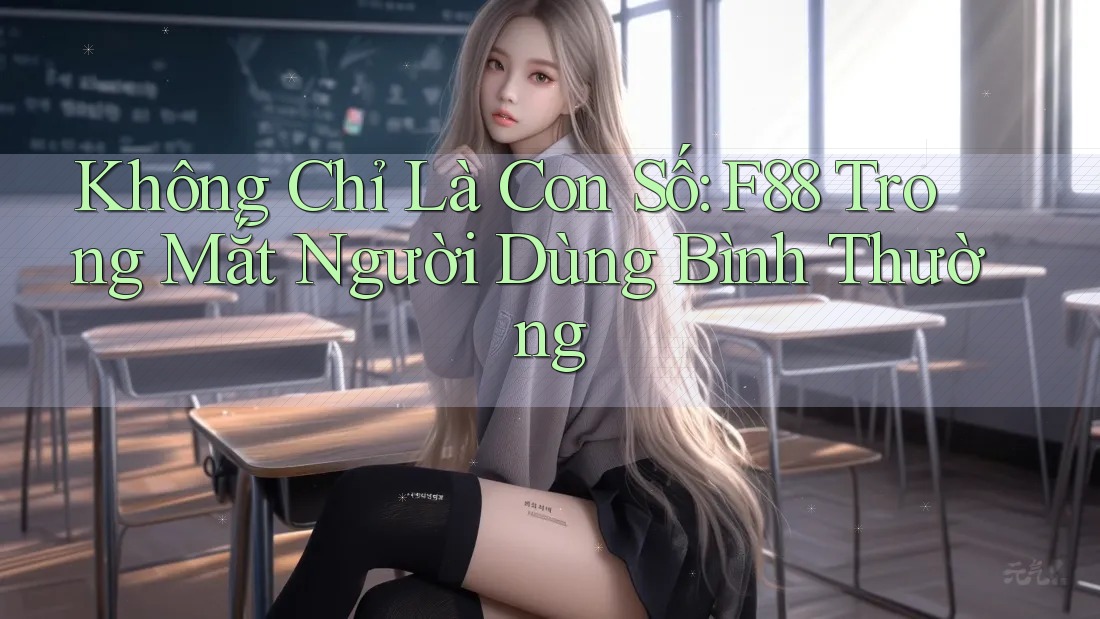 Không Chỉ Là Con Số: F88 Trong Mắt Người Dùng Bình Thường
