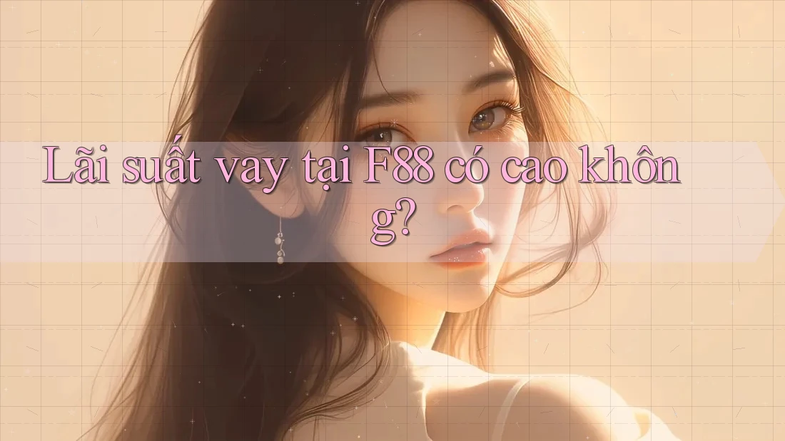 Lãi suất vay tại f88 có cao không?