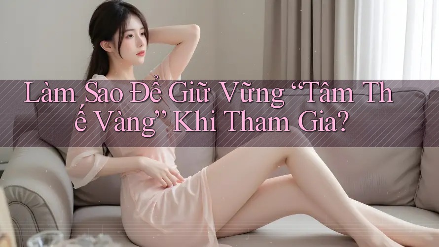 Làm Sao Để Giữ Vững “Tâm Thế Vàng” Khi Tham Gia?