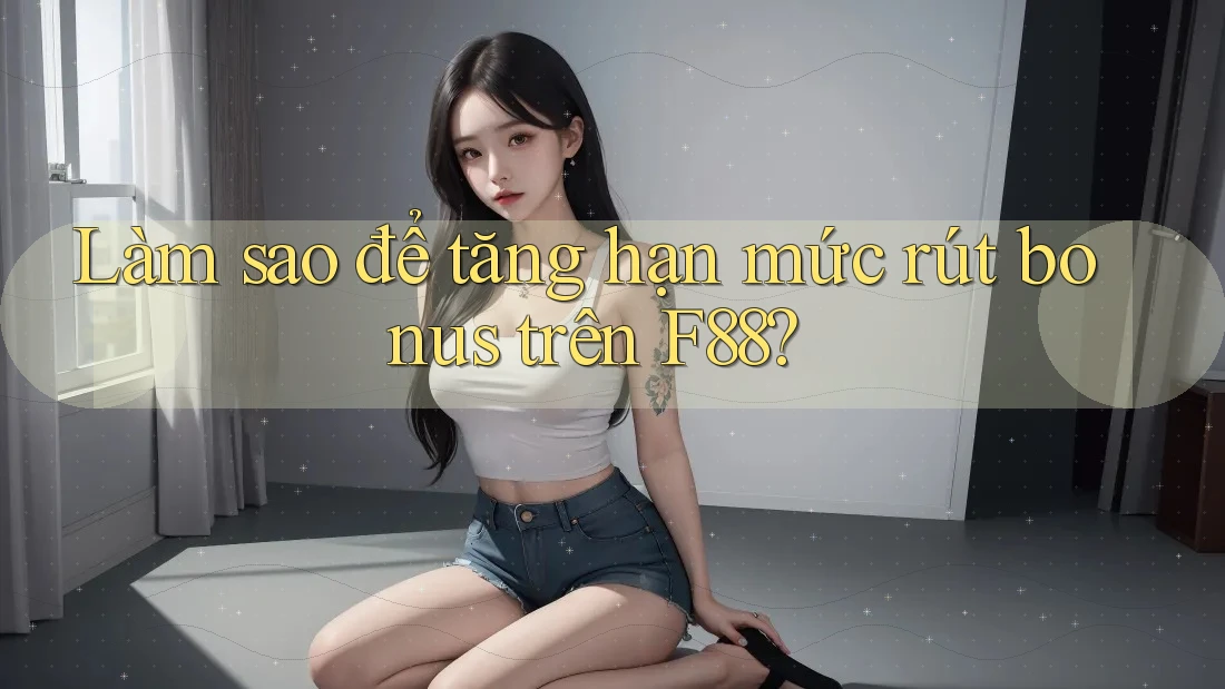 Làm sao để tăng hạn mức rút bonus trên F88?