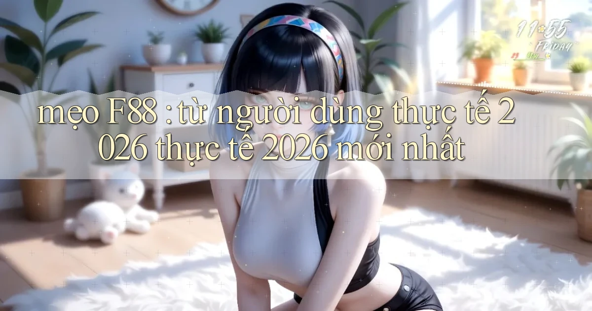 mẹo F88 từ người dùng thực tế 2026 thực tế 2026 mới nhất