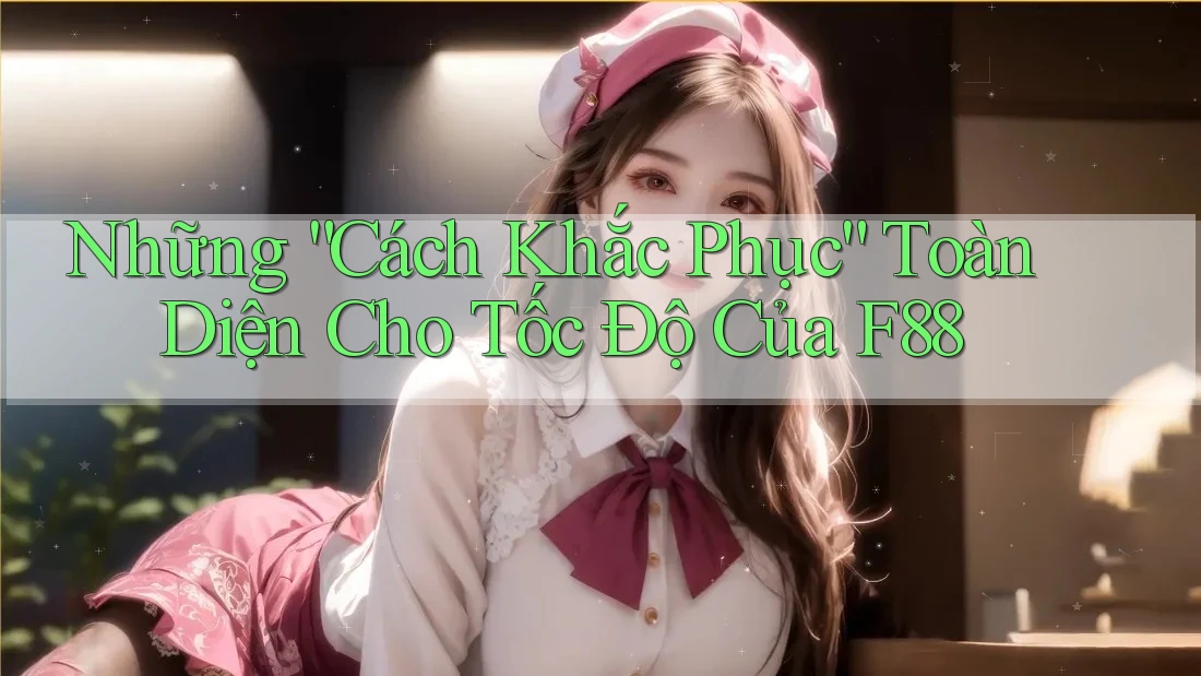 Những “Cách Khắc Phục” Toàn Diện Cho Tốc Độ Của F88