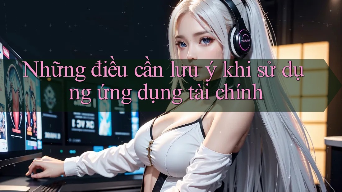 Những điều cần lưu ý khi sử dụng ứng dụng tài chính