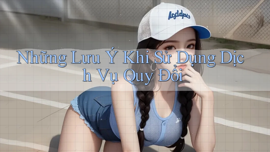 Những Lưu Ý Khi Sử Dụng Dịch Vụ Quy Đổi