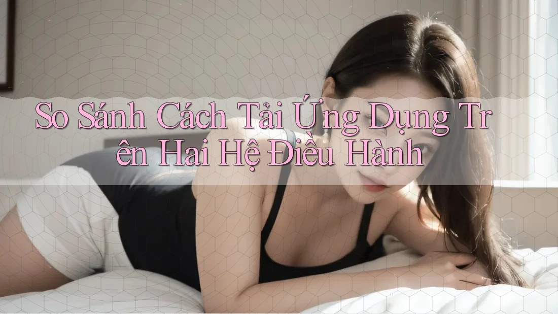 So Sánh Cách Tải Ứng Dụng Trên Hai Hệ Điều Hành