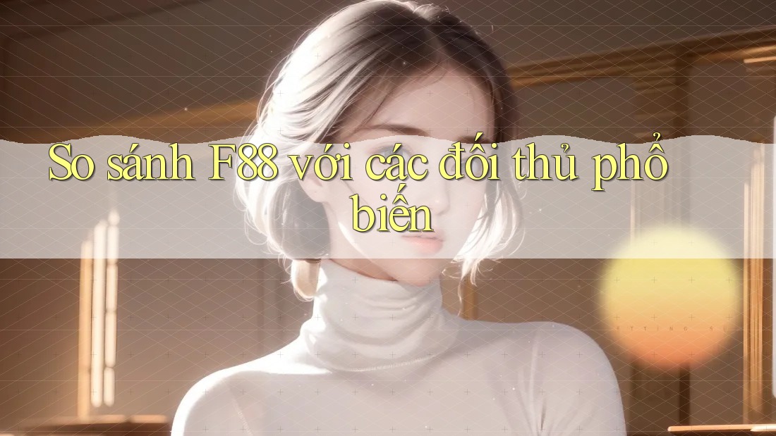 So sánh F88 với các đối thủ phổ biến