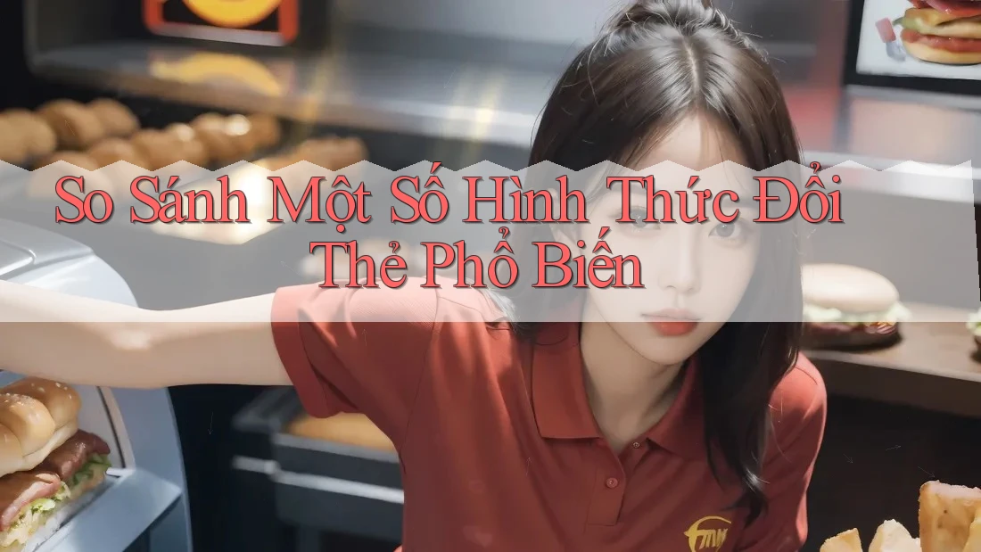 So Sánh Một Số Hình Thức Đổi Thẻ Phổ Biến