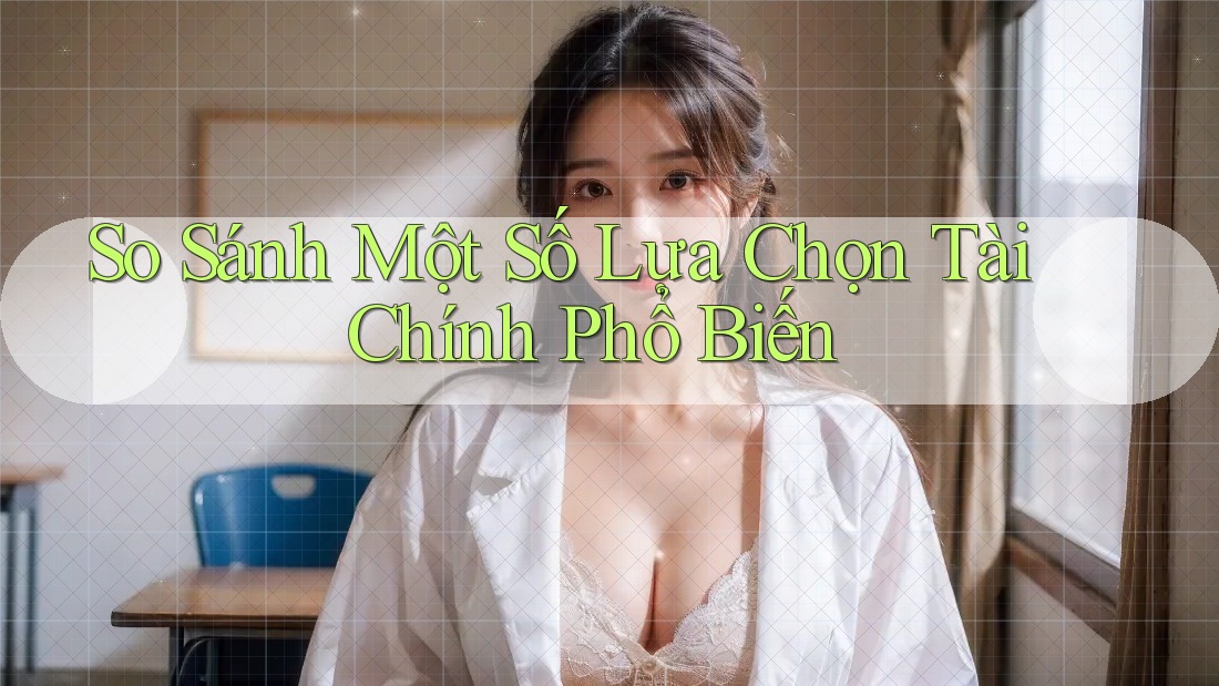 So Sánh Một Số Lựa Chọn Tài Chính Phổ Biến