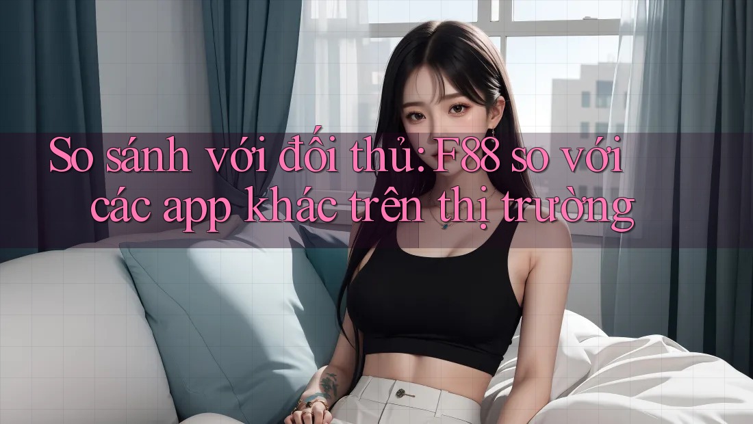 So sánh với đối thủ: F88 so với các app khác trên thị trường