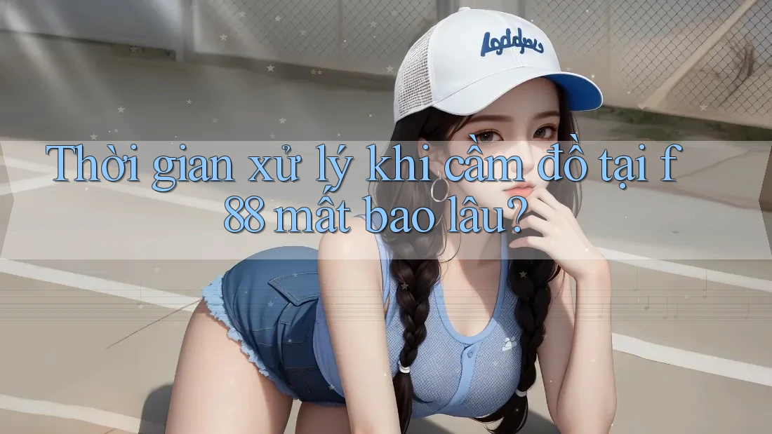 Thời gian xử lý khi cầm đồ tại f88 mất bao lâu?