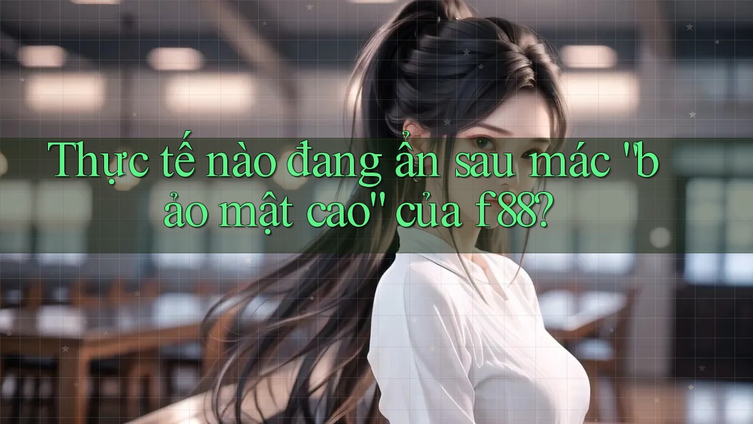 Thực tế nào đang ẩn sau mác “bảo mật cao” của f88?