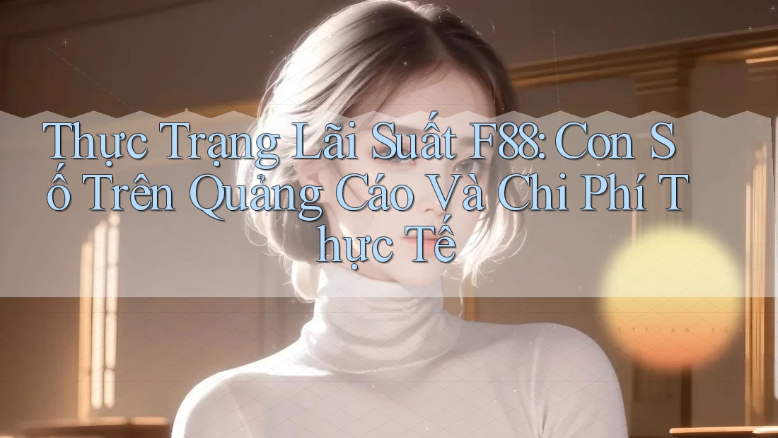 Thực Trạng Lãi Suất F88: Con Số Trên Quảng Cáo Và Chi Phí Thực Tế