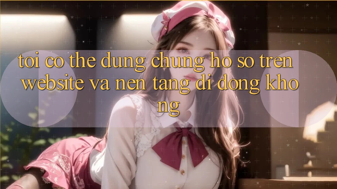 Tôi có thể dùng chung hồ sơ trên website và nền tảng di động không?