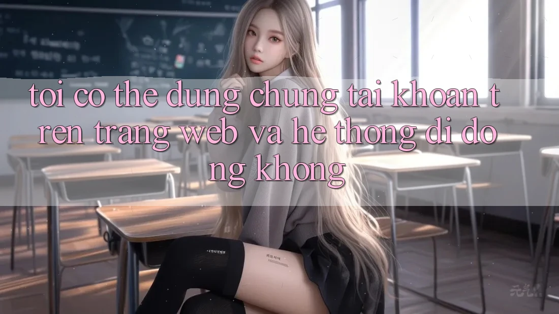 Tôi có thể dùng chung tài khoản trên trang web và hệ thống di động không?