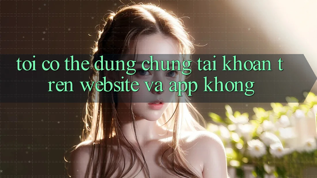 Tôi có thể dùng chung tài khoản trên website và app không?