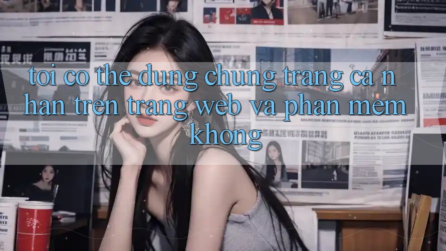 Tôi có thể dùng chung trang cá nhân trên trang web và phần mềm không?