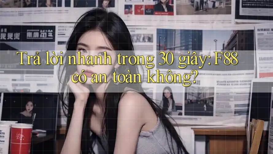 Trả lời nhanh trong 30 giây: f88 có an toàn không?