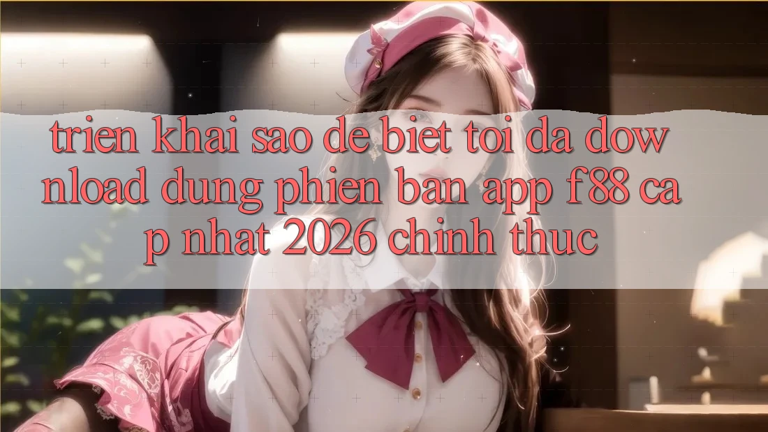 Triển khai sao để biết tôi đã download đúng phiên bản app f88 cập nhật 2026 chính thức?