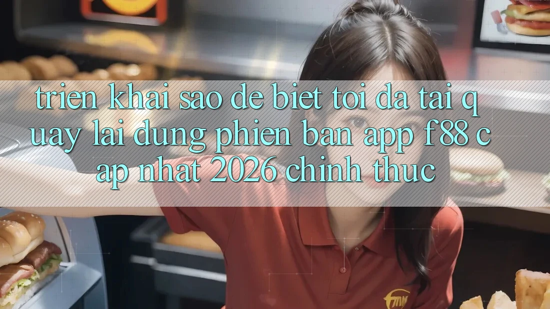Triển khai sao để biết tôi đã tải quay lại đúng phiên bản app f88 cập nhật 2026 chính thức?