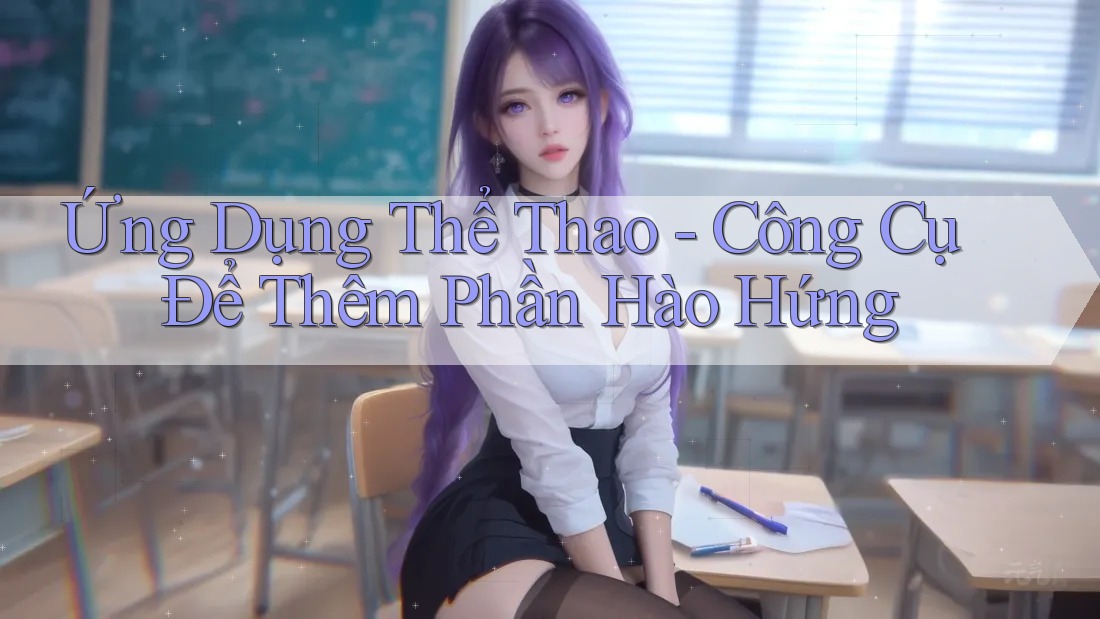Ứng Dụng Thể Thao - Công Cụ Để Thêm Phần Hào Hứng