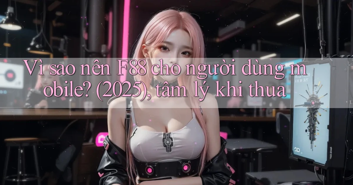 Vì sao nên F88 cho người dùng mobile (2025), tâm lý khi thua