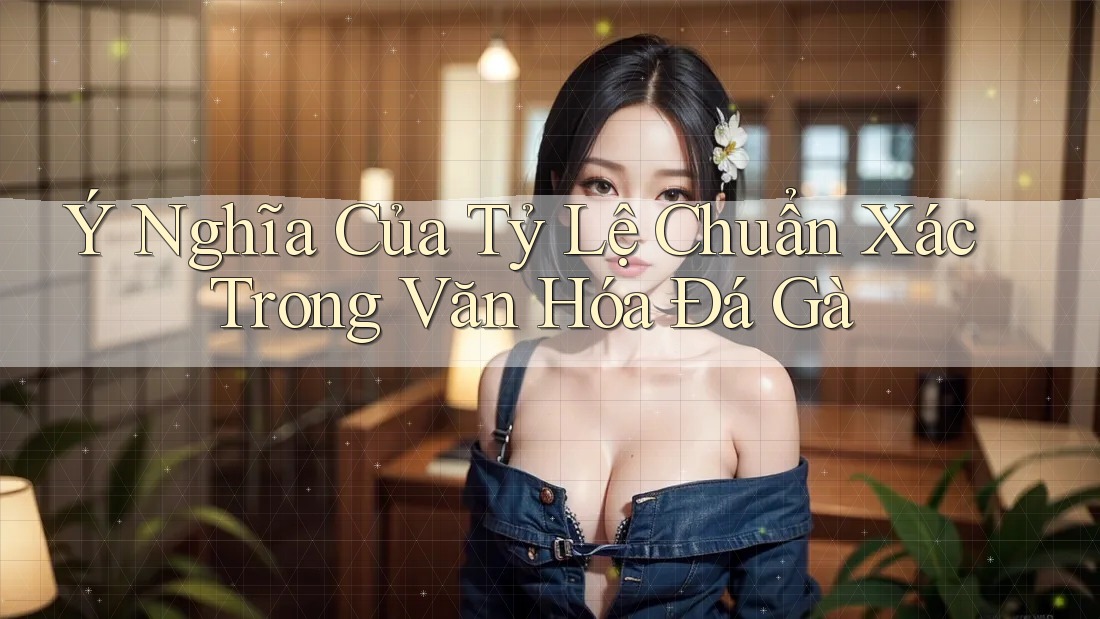 Ý Nghĩa Của Tỷ Lệ Chuẩn Xác Trong Văn Hóa Đá Gà